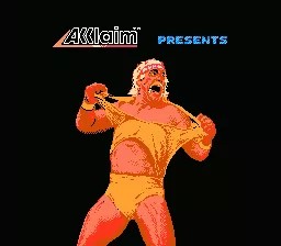 Coolection WWF WrestleMania NES game cartridge featuring Hulk Hogan in yellow attire. Loose game, tested and functional.