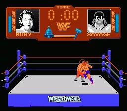 Coolection WWF WrestleMania NES game cartridge, loose, tested and functional. Retro wrestling game.