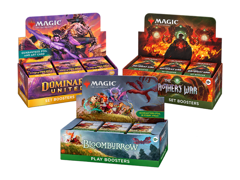 Magic block sets and expansions