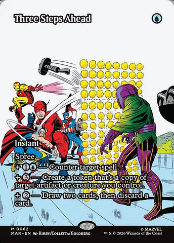 Three Steps Ahead - Marvel Universe #62 - Borderless Non-Foil