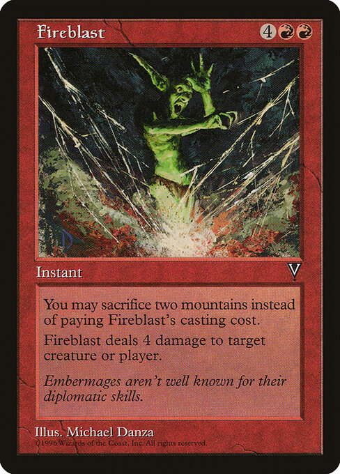 Fireblast - Visions #79 - Non-Foil — product image