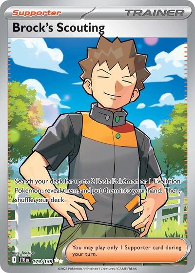 Brock's Scouting - 179/159 - SV09: Journey Together #179/159 - Foil — product image
