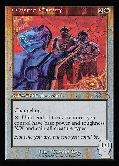 Mirror Entity - Secret Lair Drop #2514 - Foil — product image