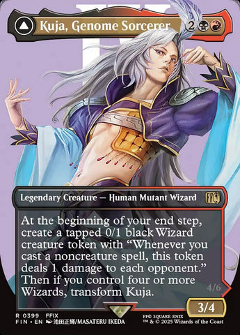 Kuja, Genome Sorcerer (Borderless Foil)