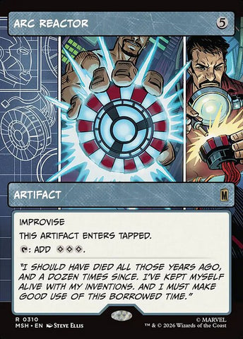 Arc Reactor - Marvel Super Heroes #310 - Showcase Foil