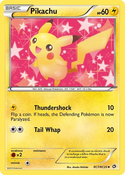 Pikachu - Legendary Treasures: Radiant Collection #RC7/RC25 - Foil — product image