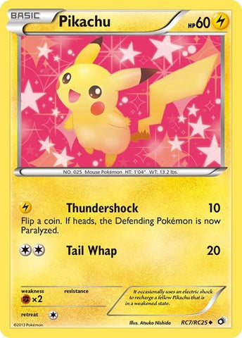 Pikachu - Legendary Treasures: Radiant Collection #RC7/RC25 - Foil