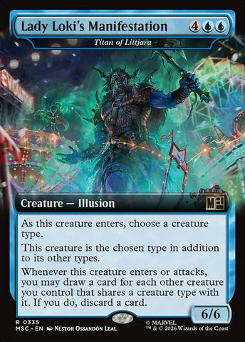 Titan of Littjara - Marvel Super Heroes Commander #335 - Extended Art Non-Foil