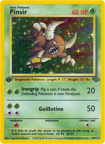 Pinsir (9) - Jungle #09/64 - Foil — product image