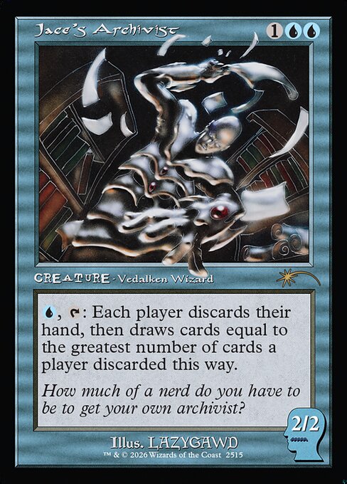 Jace's Archivist - Secret Lair Drop #2515 - Foil — product image