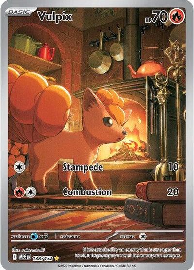 Vulpix - 138/132 - ME01: Mega Evolution #138/132 - Foil — product image