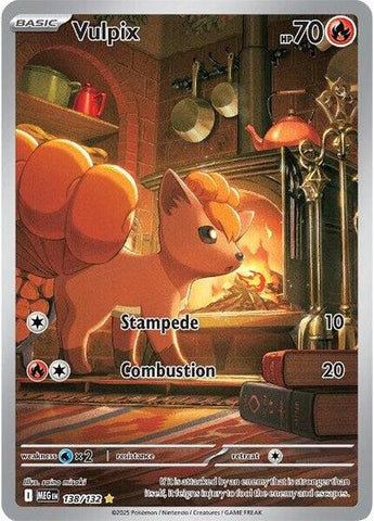 Vulpix - 138/132 - ME01: Mega Evolution #138/132 - Foil