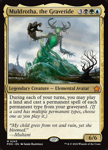 Muldrotha, the Gravetide - Foundations #243 - Non-Foil