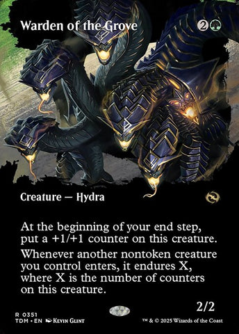 Warden of the Grove - Tarkir: Dragonstorm #351 - Showcase Non-Foil