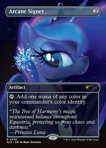 Arcane Signet - Secret Lair Drop #2538 - Borderless Foil