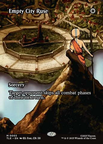 Empty City Ruse - Avatar: The Last Airbender Eternal #3 - Borderless Non-Foil
