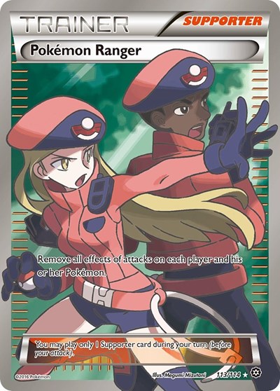 Pokemon Ranger (Full Art) - XY - Steam Siege #113/114 - Foil — product image