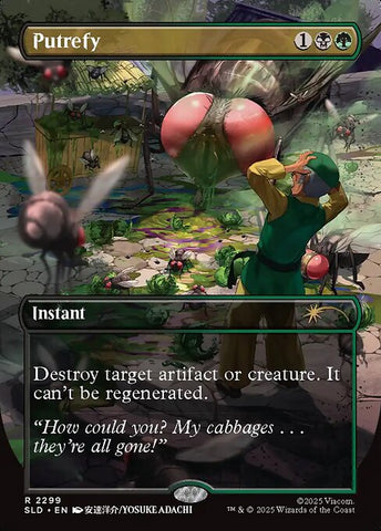 Putrefy - Secret Lair Drop #2299 - Borderless Foil