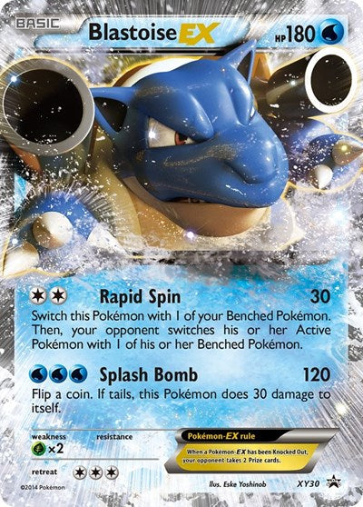 Blastoise EX - XY30 - XY Promos #XY30 - Foil — product image