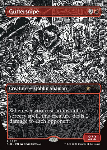 Guttersnipe - Secret Lair Drop #2357 - Borderless Foil