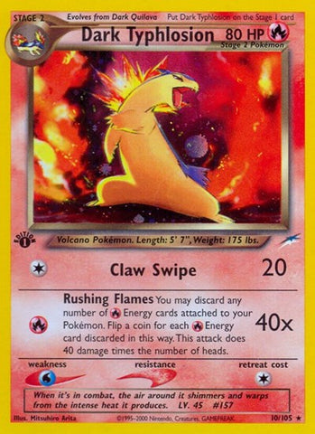 Dark Typhlosion - Neo Destiny #010/105 - Foil