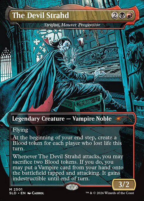 Strefan, Maurer Progenitor - Secret Lair Drop #2501 - Borderless Foil — product image