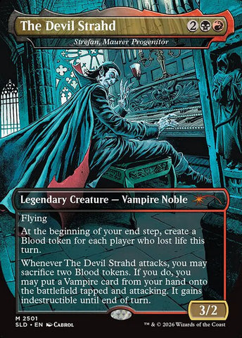 Strefan, Maurer Progenitor - Secret Lair Drop #2501 - Borderless Foil