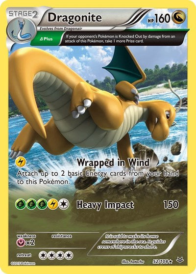 Dragonite (52 Delta) - XY - Roaring Skies #52/108 - Foil — product image