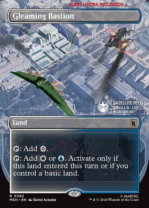 Gleaming Bastion - Marvel Super Heroes #382 - Borderless Foil — product image