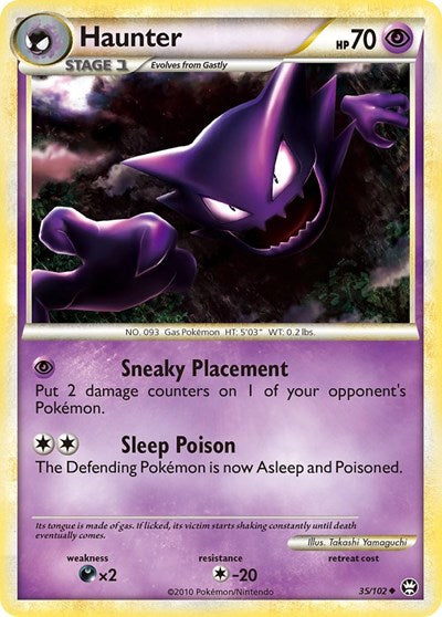 Haunter - Triumphant #35/102 - Foil — product image