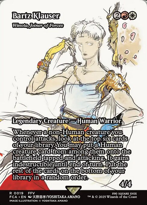 Winota, Joiner of Forces - Final Fantasy: Through the Ages #19 - Borderless Foil — product image