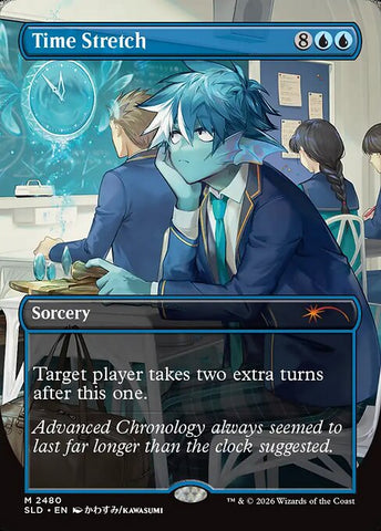 Time Stretch - Secret Lair Drop #2480 - Borderless Foil