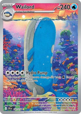 Wailord - 162/159 - SV09: Journey Together #162/159 - Foil