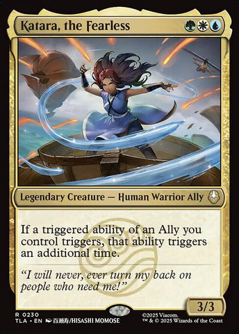 Katara, the Fearless - Avatar: The Last Airbender #230 - Foil