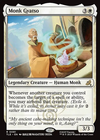 Monk Gyatso - Avatar: The Last Airbender Eternal #81 - Foil