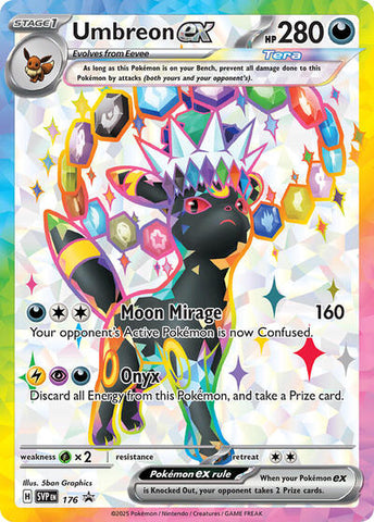 Umbreon ex - 176 - SV: Scarlet & Violet Promo Cards #SVP 176 - Foil