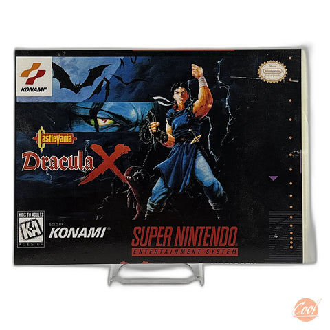 Castlevania Dracula X [Repo Box - Rental Store Style]