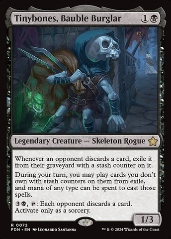 Tinybones, Bauble Burglar - Foundations #72 - Non-Foil