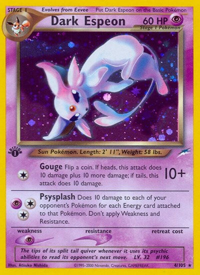 Dark Espeon - Neo Destiny #004/105 - Foil — product image