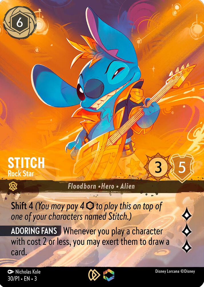 Stitch - Rock Star (Store Championship)