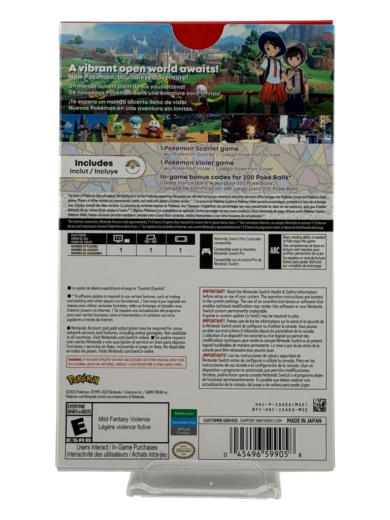 Pokemon Scarlet & Violet Double Pack