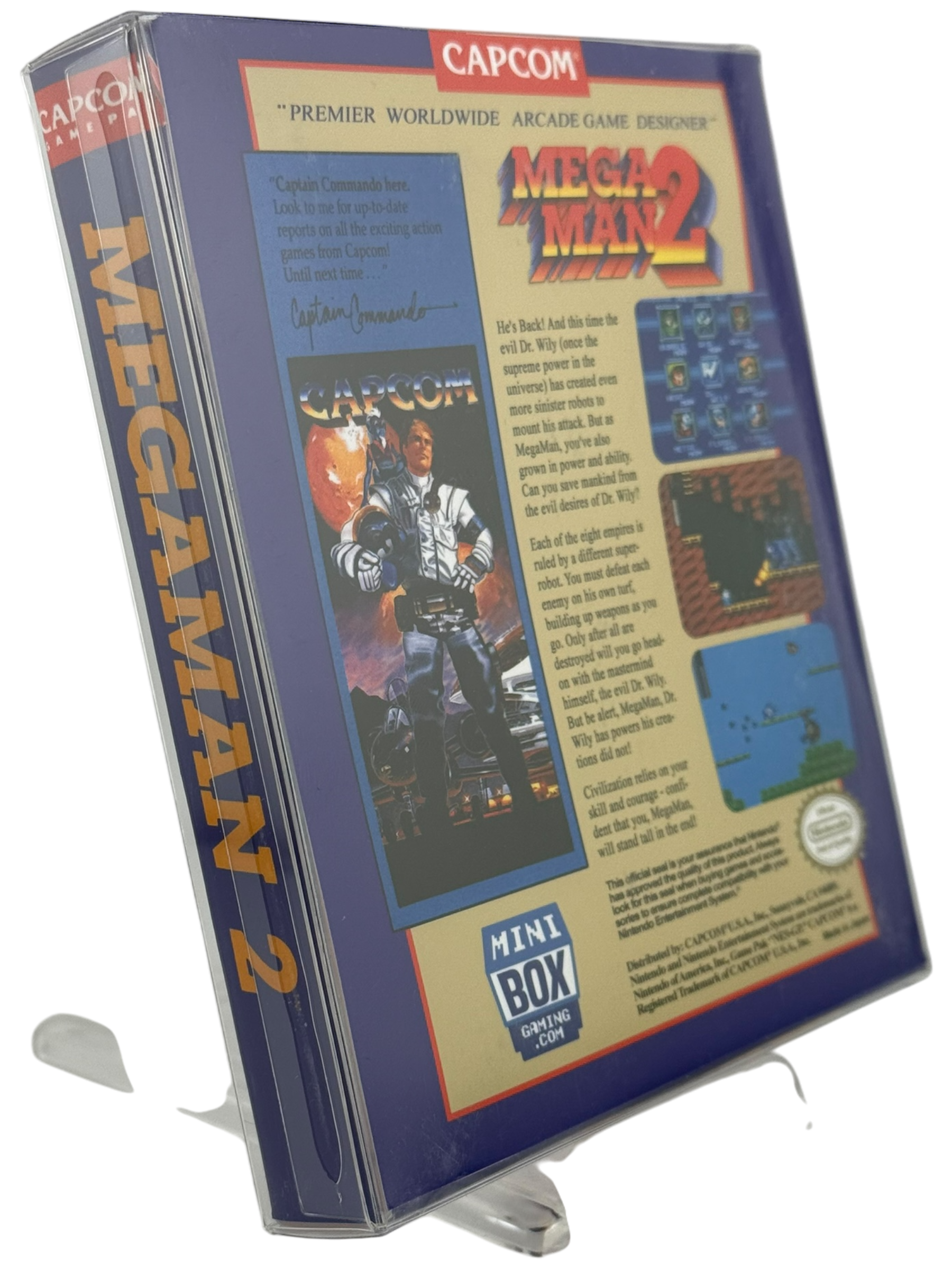 Mega Man II [Mini Reproduction Box]