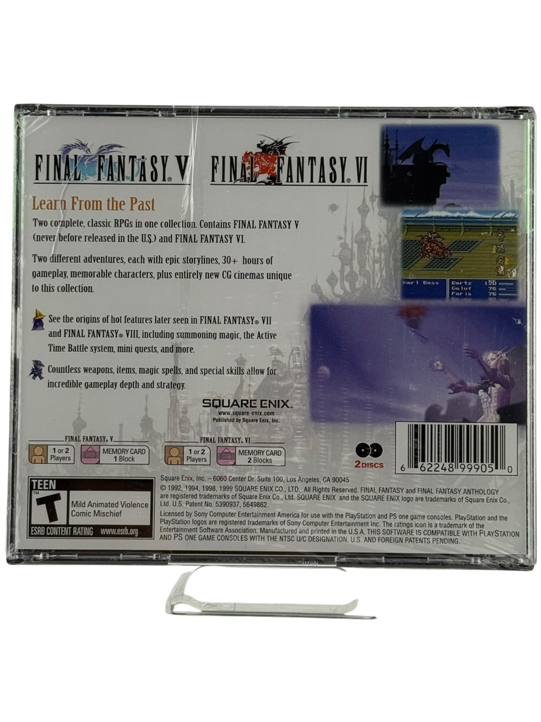 Final Fantasy Anthology [Greatest Hits]