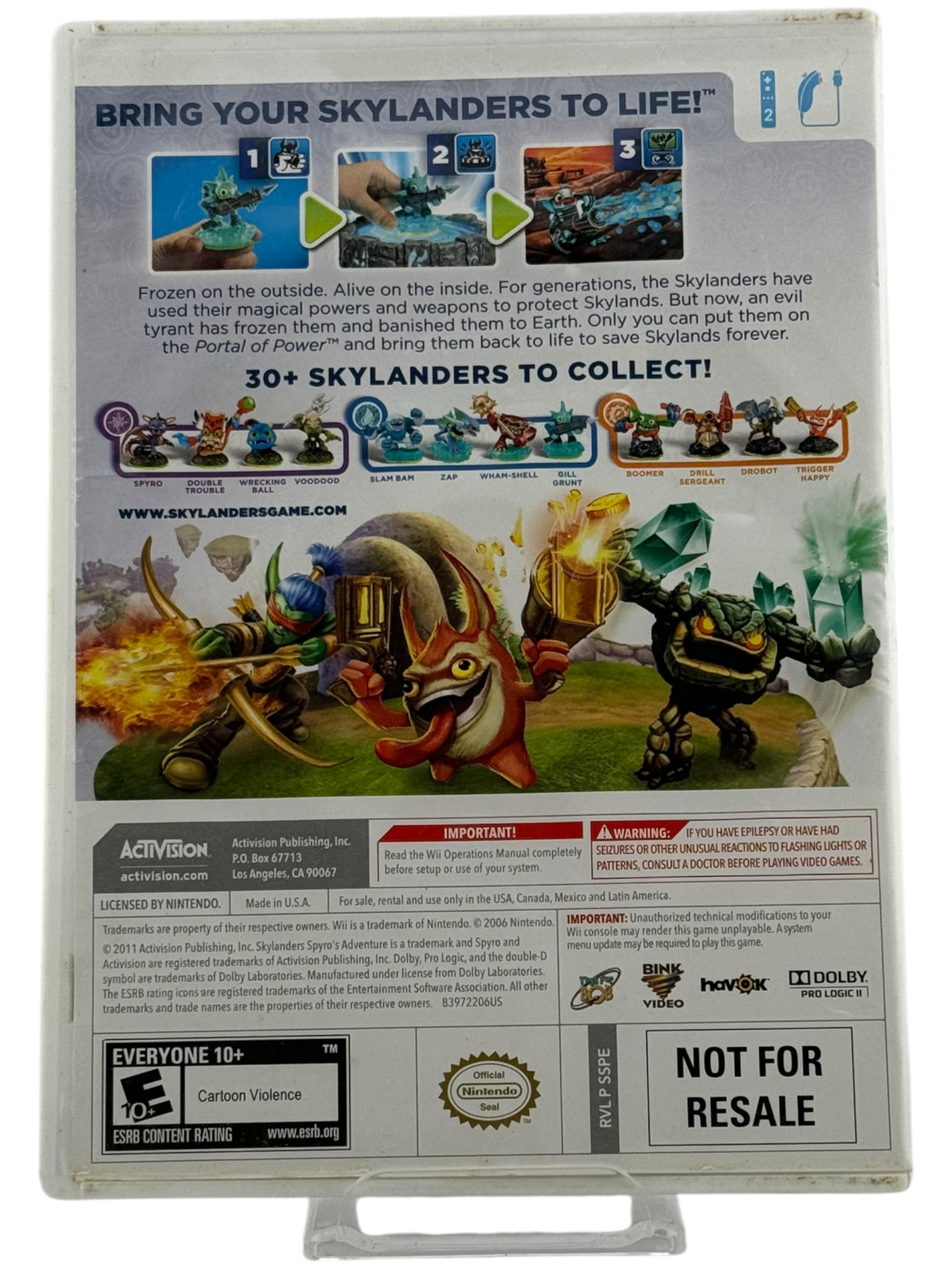 Skylanders Spyro's Adventure