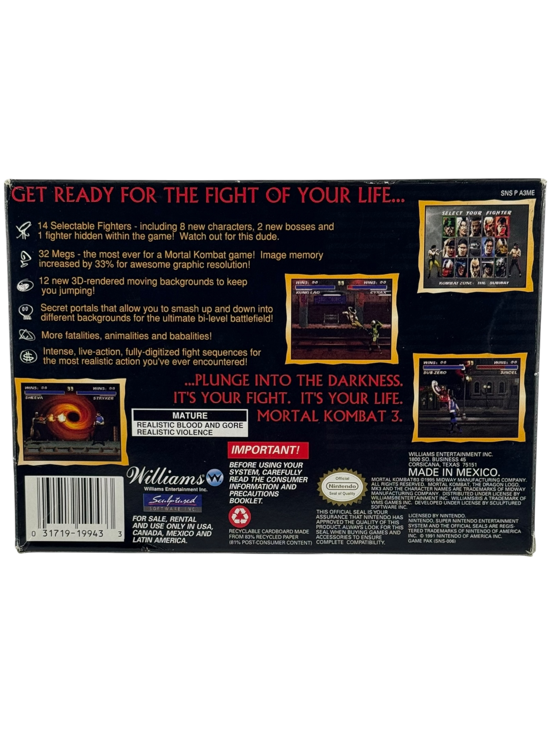 Mortal Kombat 3