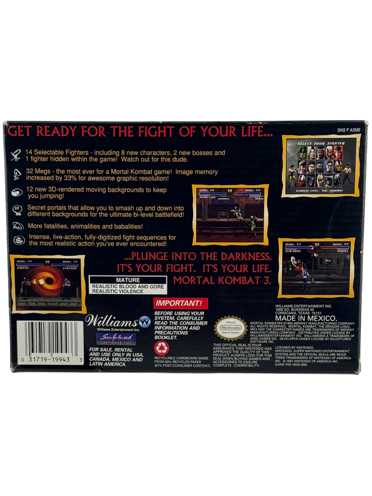 Mortal Kombat 3