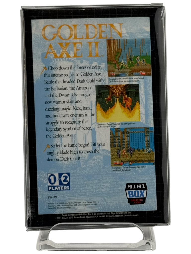 Golden Axe II [Mini Reproduction Box]