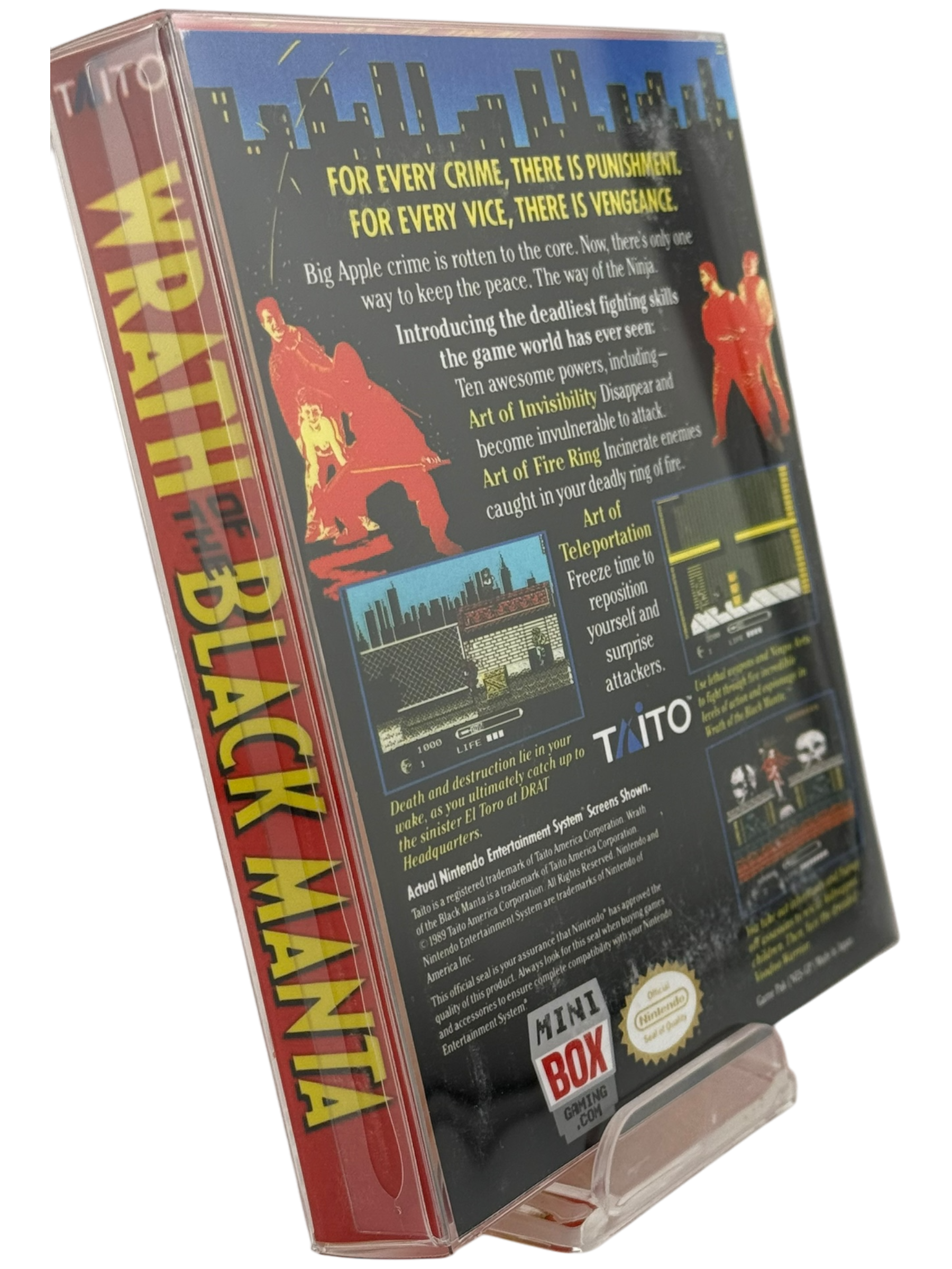 Wrath of the Black Manta [Mini Reproduction Box]