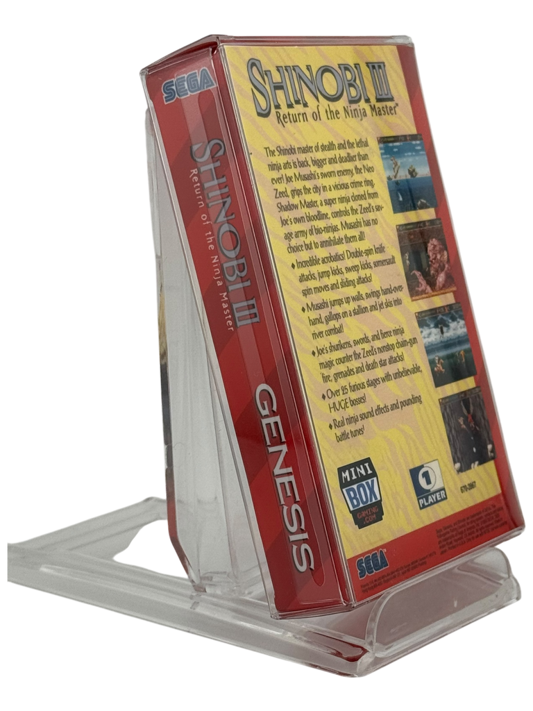 Shinobi III: Return of the Ninja Master [Mini Reproduction Box]