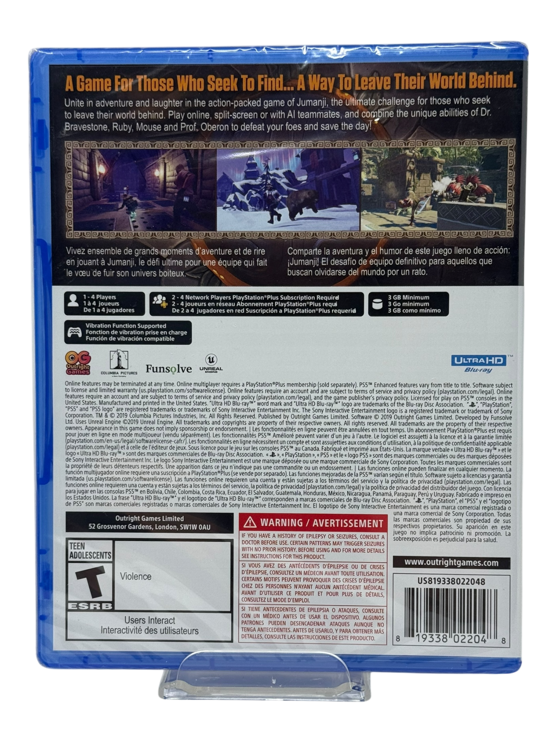 Jumanji: The Video Game